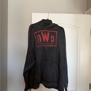 Pre-Loved WWE NWO New World Order Wolfpack Wrestling Hoodie Men's Size 2XL